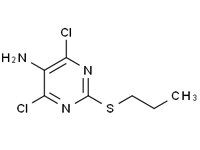 5-氨基-4,6-二<em>氯</em>-2-（丙基硫代）嘧啶, 98%